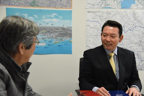 取材に対応してくれたゼンリン 上席執行役員 第一事業本部長の山本勝氏