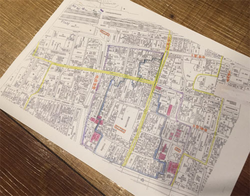 実際に糸魚川駅北大火では、各種の住宅地図が活躍していた