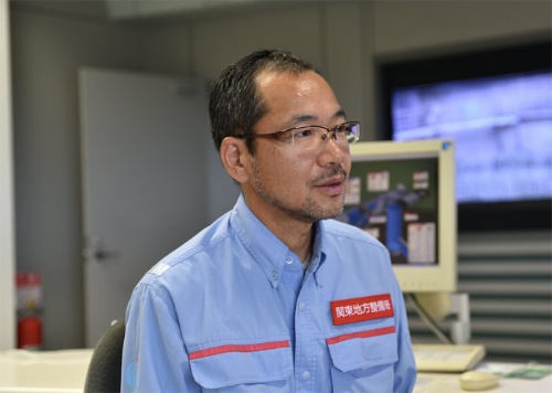 首都圏外郭放水路管理支所・管理第一係長の長康行氏