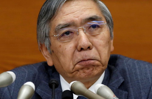 日本銀行の黒田総裁 （写真：ロイター/アフロ）