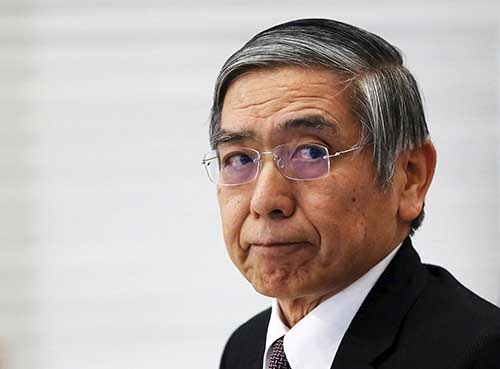 日本銀行の黒田東彦総裁（写真：ロイター/アフロ）