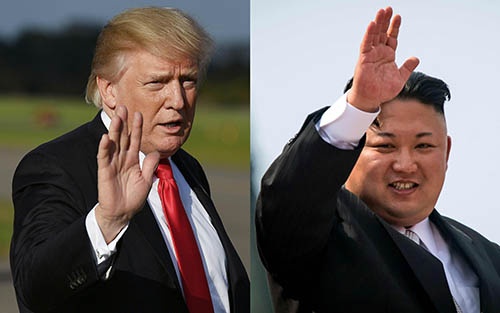 予測不可能な、2つの国の指導者。（写真：写真：AFP/アフロ）