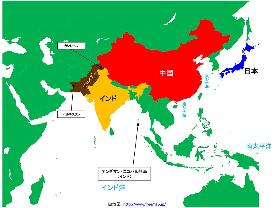 パキスタン対策で日本の協力を求めるインド
