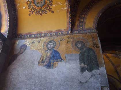 アヤソフィアの宗教画