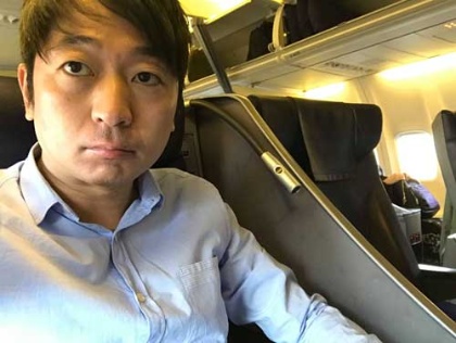 福島空港から伊丹まで、たった75分のフライトでした