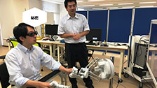 最新手術ロボットのデモ機に大興奮