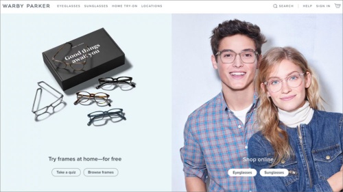 D2Cブランドとして有名なWarby Parker