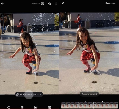 スマートフォン「Pixel3」シリーズでは、人工知能が自動で「目つぶり写真」を避けてくれる
