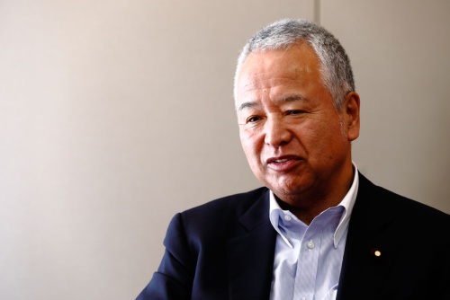 FTAの締結に尽力した衆議院議員の甘利明氏(写真:竹井俊晴、ほかも同じ)