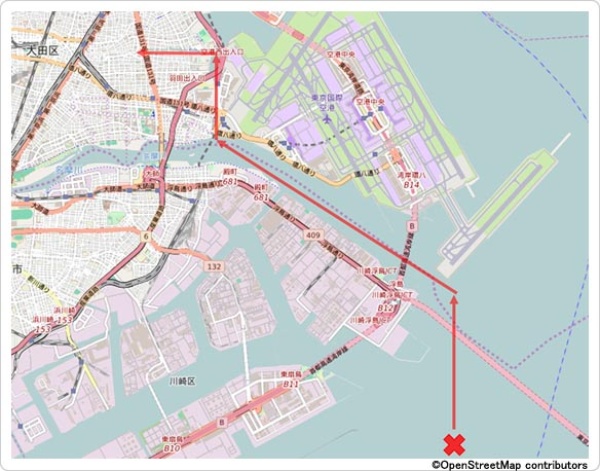 地図で徹底図解 ゴジラは上陸後 こう進んだ 日経ビジネス電子版 地図で徹底図解 ゴジラは上陸後 こう進んだ 日経ビジネス電子版