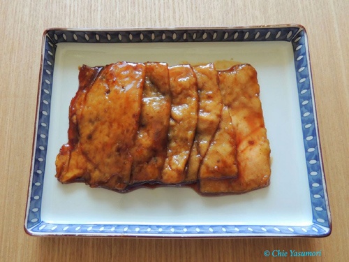 牛豚ひき肉のふわふわシート肉の焼肉