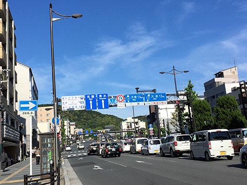 村井兄弟商会は京都の中心部にあった