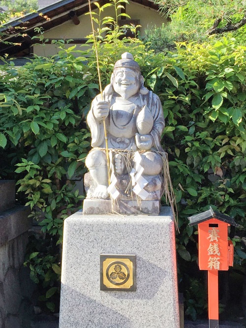 京都ゑびす神社の恵比寿神(えべっさん)