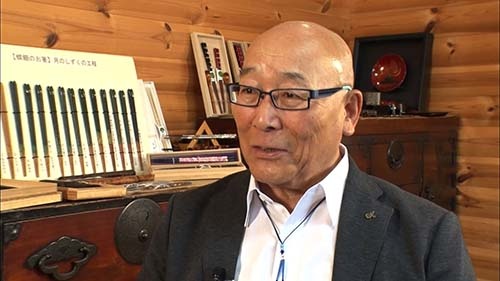 「箸文化が、日本が消えてしまうのでは」と懸念する浦谷会長