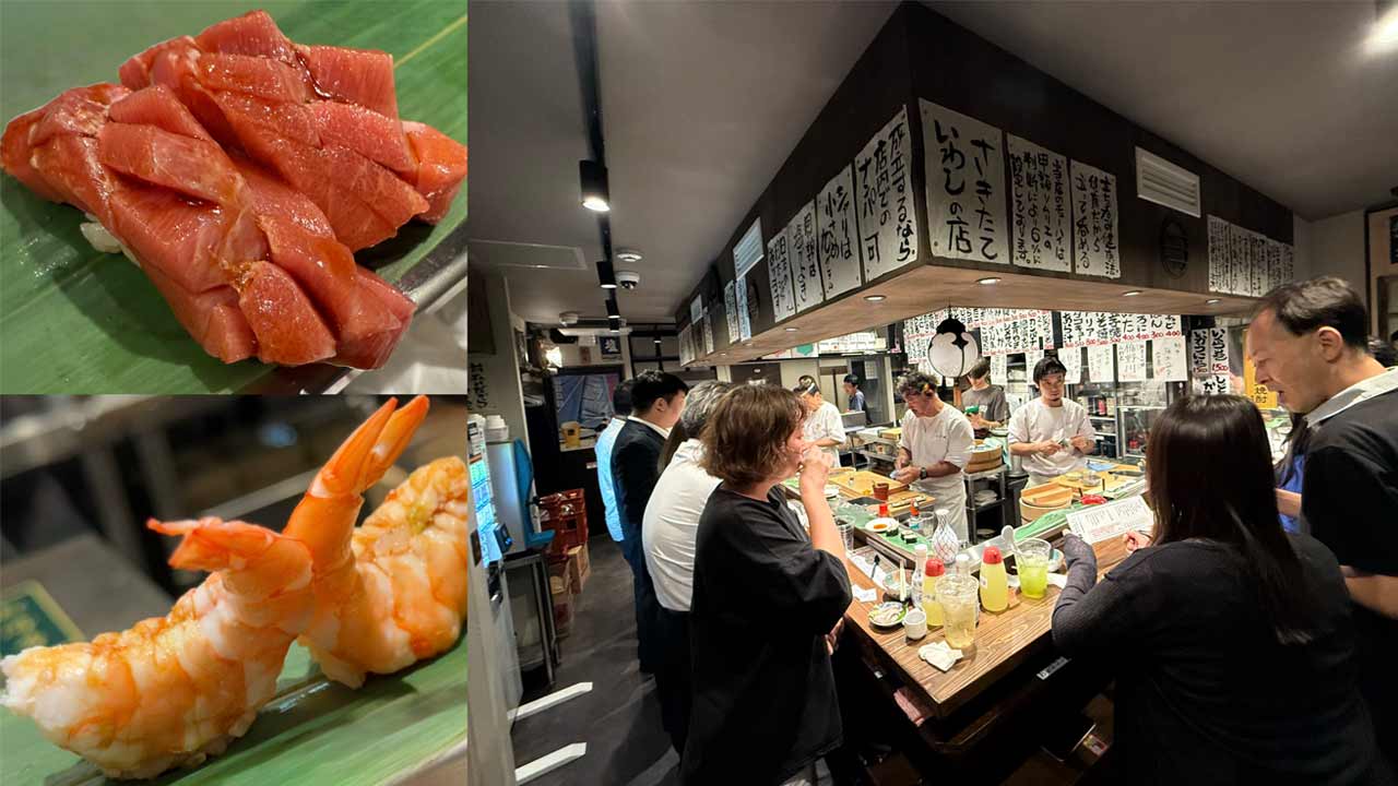 立ち食いずしが進化 チケット制とニックネームで「なじめる」店に