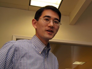 写真2●PercolataのGreg Tanaka CEO