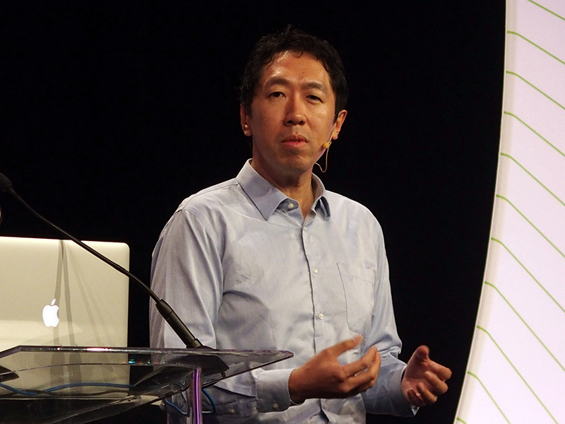 写真1●中国の百度（Baidu）の呉恩達（Andrew NG）氏