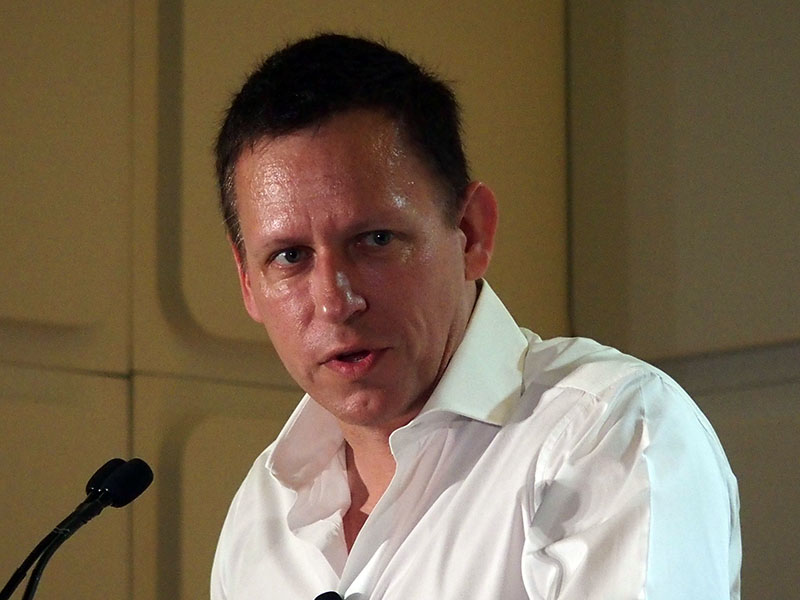 写真1●米PayPal創業者として知られるPeter Thiel氏