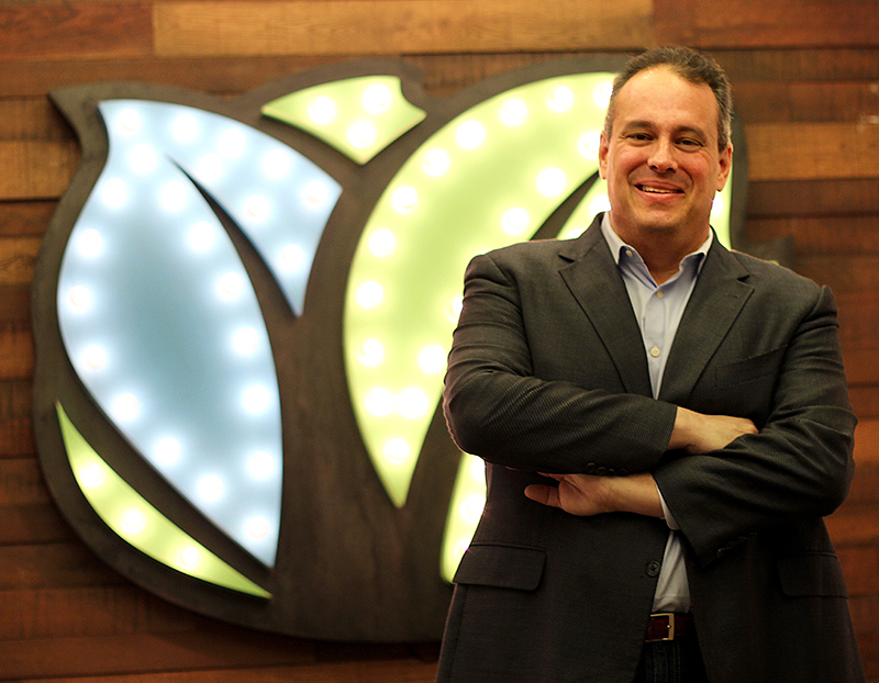 写真1●米KabbageのRob Frohwein CEO（最高経営責任者）