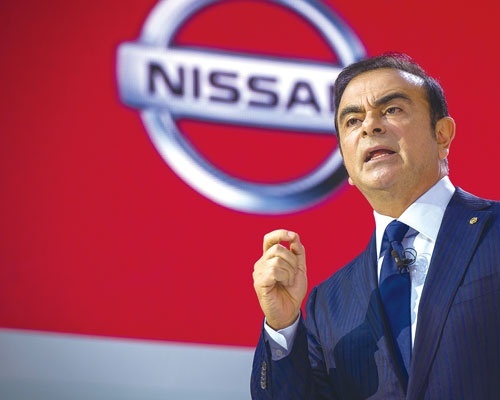 <b>2000年から約17年間にもわたって日産自動車の社長を務めたカルロス・ゴーン氏</b>