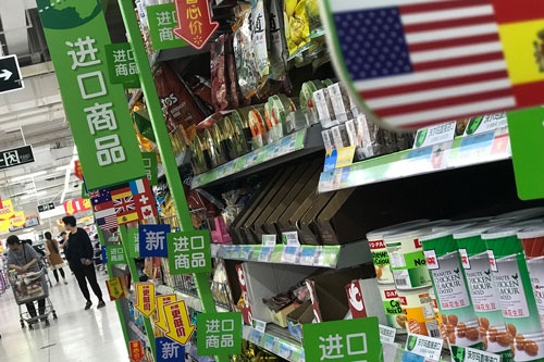 中国が米国に報復関税。貿易戦争の懸念が高まっている(写真=AP/アフロ)