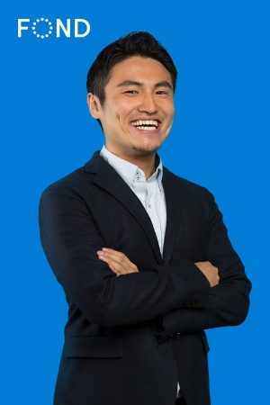 福利厚生米大手の旧エニーパークを創業した福山太郎CEO（最高経営責任者）。5日、Fond（フォンド）に社名変更した