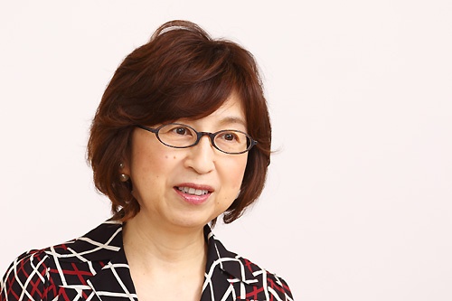ディー・エヌ・エーの創業者で取締役会長の南場智子氏。昨年1月、横浜DeNAベイスターズのオーナーに就いた(撮影:北山宏一)