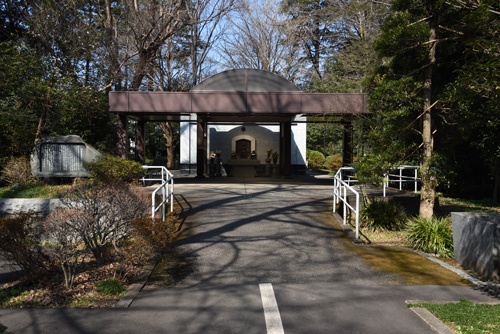 ハンセン病療養施設・多磨全生園(東京都東村山市)の納骨堂