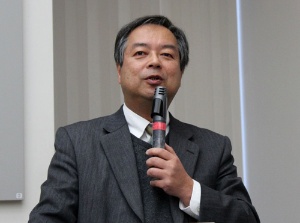 知的財産センターの副センター長の木村友久教授