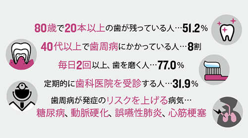 出所:厚生労働省、日本歯科医師会など