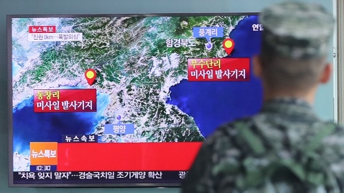 北朝鮮の5回目の核実験が韓国の核武装論に火をつける(写真:YONHAP NEWS/アフロ)