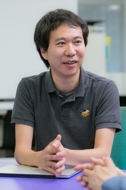 東京大学大学院情報理工学研究科の鳴海拓志講師。