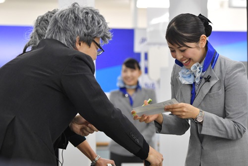 ANAの「空港カスタマーサービス スキルコンテスト」の様子(撮影:吉川 忠行、ほかも同じ)