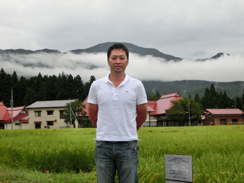 「コメにこだわりのある料理人に会いたかった」と話す近正宏光氏