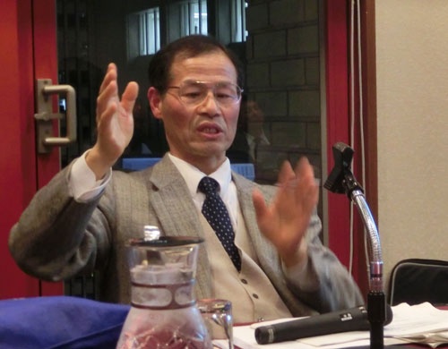 「高米価にして減反を廃止すべきではない」と話す岐阜大の荒幡克己教授