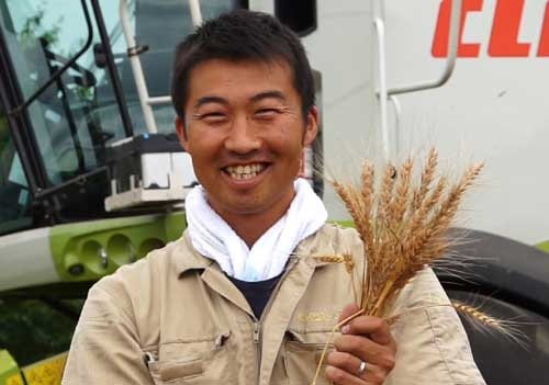 「日本の農業者は世界を知ったほうがいい」と話す前田茂雄さん(北海道本別町、前田氏提供)