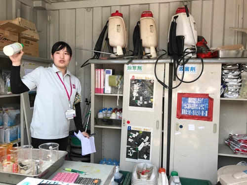 グローバルGAPの取得で農薬の管理はとくに重要(埼玉県羽生市)