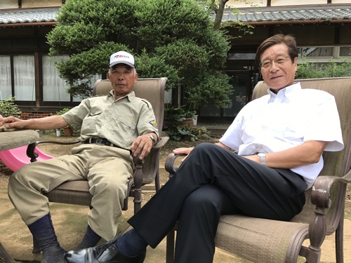 大地を守る会の藤田和芳さんは「重造さんと一緒に成長してきた」と話す。(埼玉県川越市)