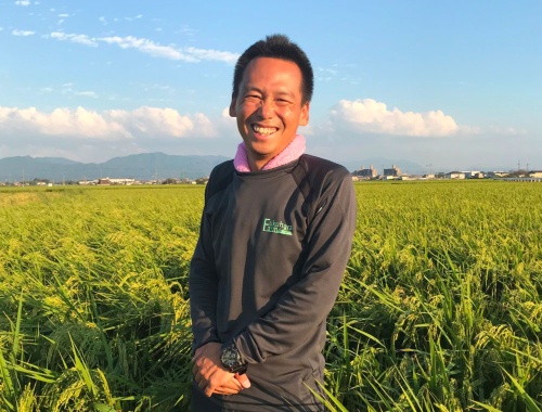 大規模農場「フクハラファーム」を継いだ福原悠平さん(滋賀県彦根市)