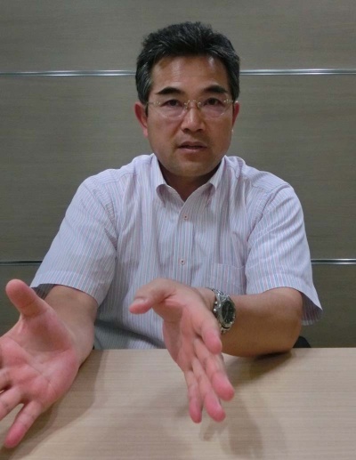 生産を充実させる重要性を説く野菜くらぶの沢浦彰治さん