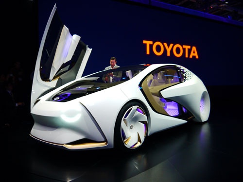 トヨタ自動車が出展したコンセプトカー「Concept-愛i」
