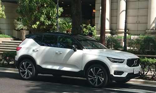ボルボの最新SUV「XC40」。新世代プラットフォーム「CMA」を採用する最初のモデルだ