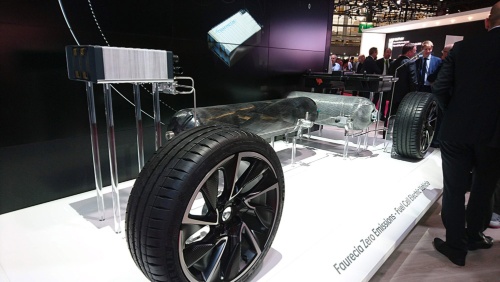 フォルシアが開発を進める燃料電池車(FCV)技術
