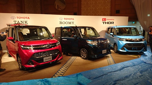 ソリオが独占していた市場に参入したトヨタ自動車/ダイハツ工業の「タンク/ルーミー」「トール」