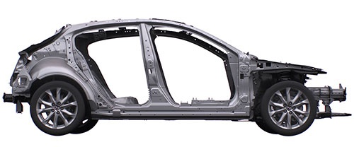 新しい考え方を導入した次世代「SKYACTIV」の車体