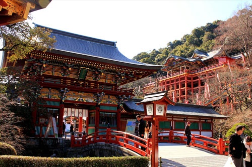 日本三大稲荷の一つ、祐徳稲荷神社は、佐賀県で撮影された3本の映画・ドラマにすべて登場。タイ人が訪れる定番スポットだ。