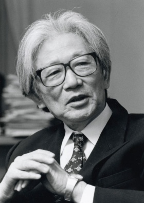 下河辺淳さん。1923年、関東大震災の年に東京で生まれ、2016年8月13日に91歳で逝去された。（写真・山根事務所アーカイブス）