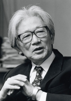 下河辺淳さん。1923年、関東大震災の年に東京で生まれ、2016年8月13日に91歳で逝去された。(写真・山根事務所アーカイブス)