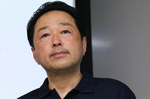 <b>加藤雄彦(かとう・たけひこ)氏</b><br><b>仙台育英学園理事長</b><br>1958年宮城県仙台市生まれ。1980年慶應義塾大学経済学部卒業。1982年慶應義塾大学大学院経営管理研究科(慶応ビジネス・スクール)修了。1982年4月仙台育英学園事務職員兼仙台育英学園高等学校教諭に。1989年6月学校法人仙台育英学園法人事務局長、1996年7月仙台育英学園秀光中学校(現秀光中等教育学校)校長、仙台育英学園高等学校校長に就任。1998年6月仙台育英学園副理事長を経て2007年6月より現職。(写真:陶山勉、以下同)