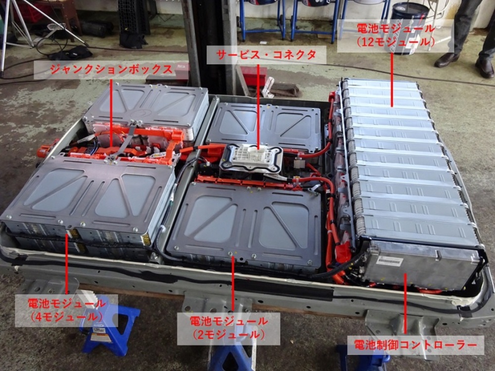 リーフ分解 電池パックはかなりシンプル 2ページ目 日経ビジネス電子版 リーフ分解 電池パックはかなりシンプル 2ページ目 日経ビジネス電子版